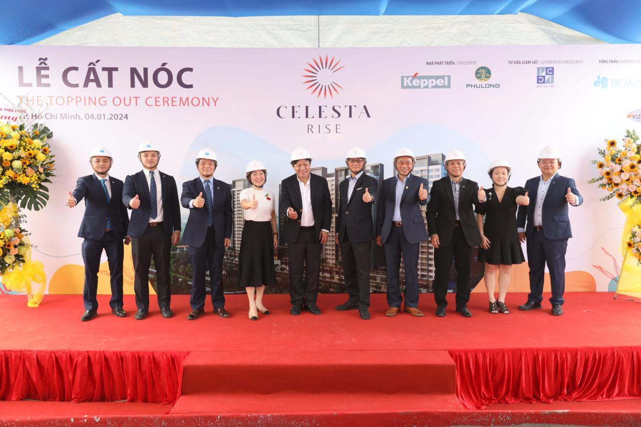 CELESTA RISE PROJECT TOPLEADING CEREMONY